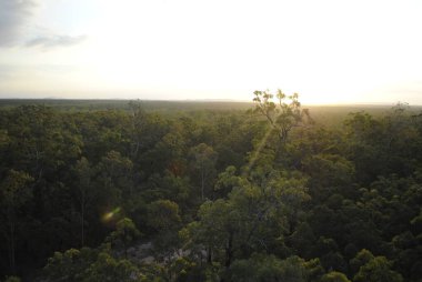 Queensland 'da güneş batmaya başlıyor.