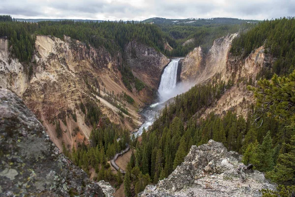 stock image Yellowstone National Park - The Grand Canyon