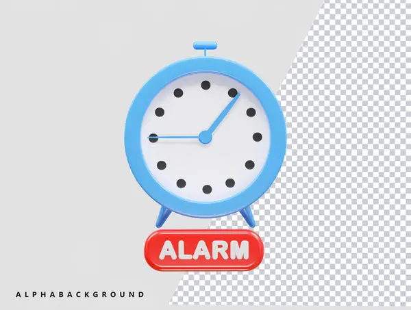 Alarm saat vektör çizimi