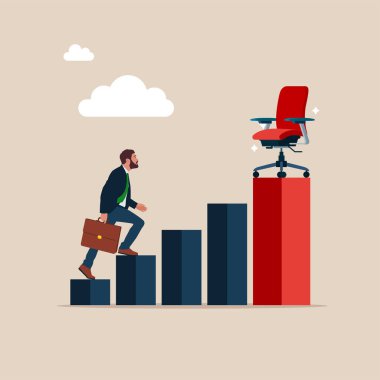 İşe alım sembolü olarak boş bir şirket başkanı ve boş bir kadro. Boş yer teklif et. Kariyer pozisyonu. Personel kiralamak. Modern düz vektör illüstrasyonu.