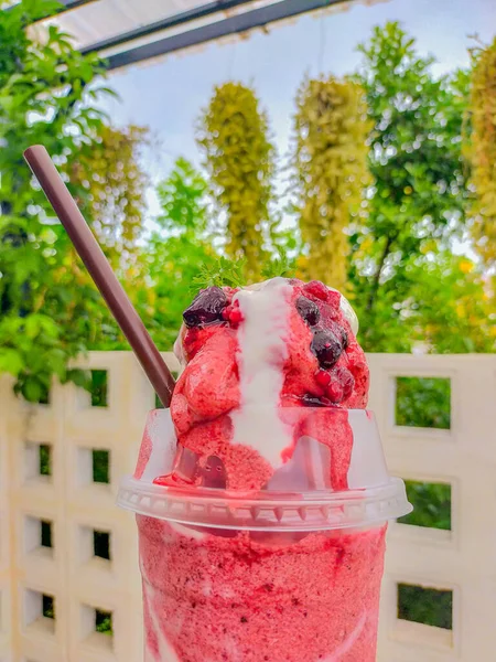 Mixed Berry Yogurt Frappe is a delicious and refreshing beverage that combines the sweetness mixed berries with the creamy smoothness of yogurt. This icy treat is perfect blend tangy and sweet flavors