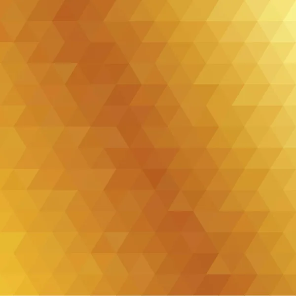 Goldener Abstrakter Hintergrund Geometrische Illustration Vektor Hintergrund Für Die Präsentation — Stockvektor