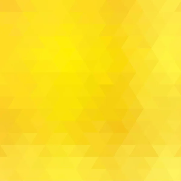 黄色三角形抽象背景 用于列报的几何模板 矢量图形 设计要素 — 图库矢量图片