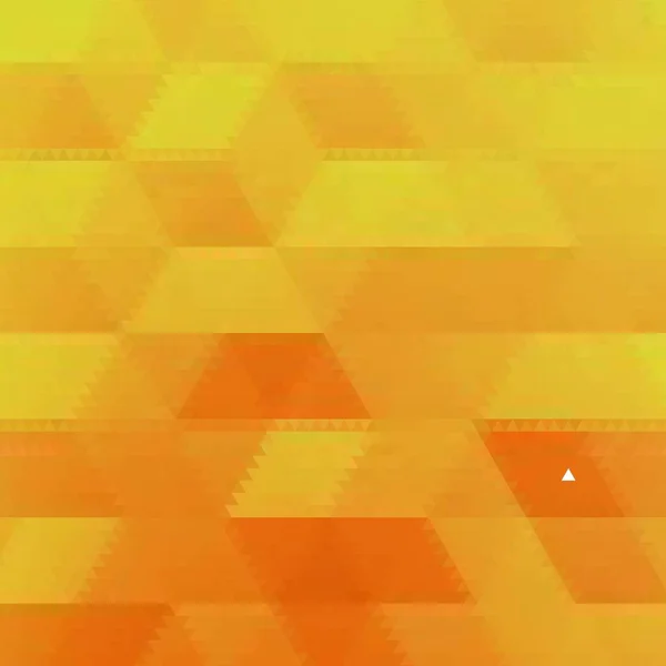 Padrão Abstrato Amarelo Padrão Triangular Quadrado Nas Cores Amarelo Laranja — Vetor de Stock