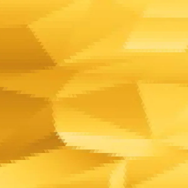 Abstract Mozaïek Achtergrond Gele Kubieke Geometrische Achtergrond Ontwerpelementen Gelaagd Bestand — Stockvector