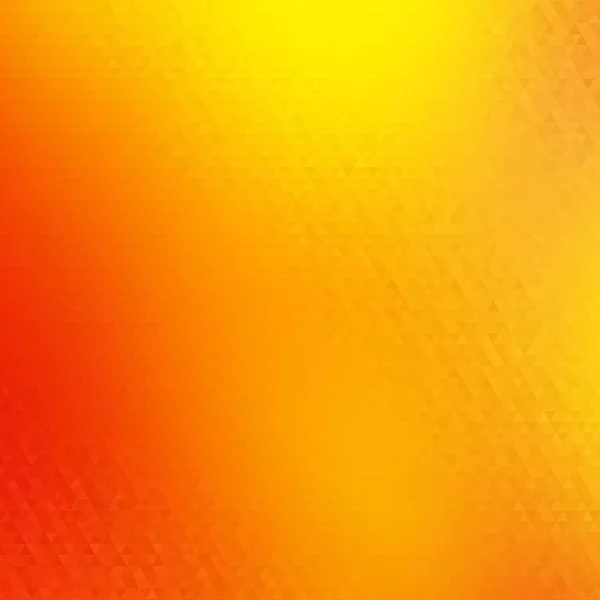 Žlutý Abstraktní Vzor Trojúhelníkový Čtvercový Vzor Žlutých Oranžových Barvách — Stockový vektor