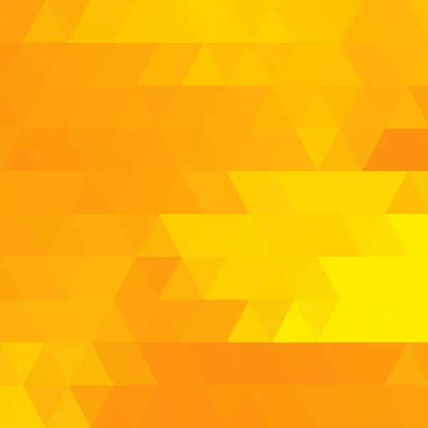 黄色の三角形の抽象的な背景 プレゼンテーション用の幾何学的なテンプレート ベクトルグラフィック デザイン要素 — ストックベクタ