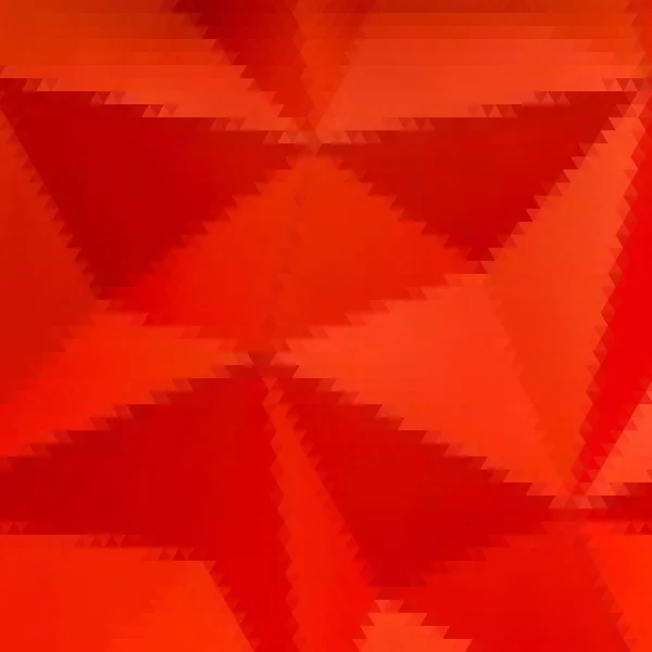 Piros Háromszög Háttér Vektor Absztrakt Grafika Bemutató Sablon Reklám Banner — Stock Vector