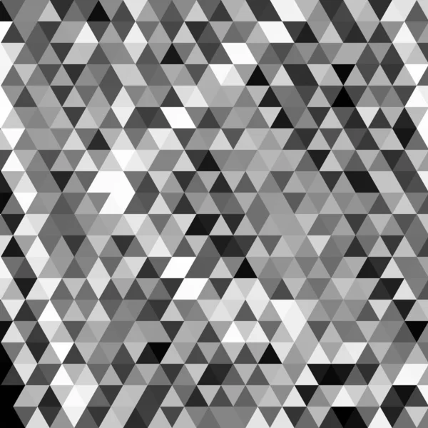 Triangoli Geometrici Grigi Neri Illustrazione Astratta Elemento Design — Vettoriale Stock