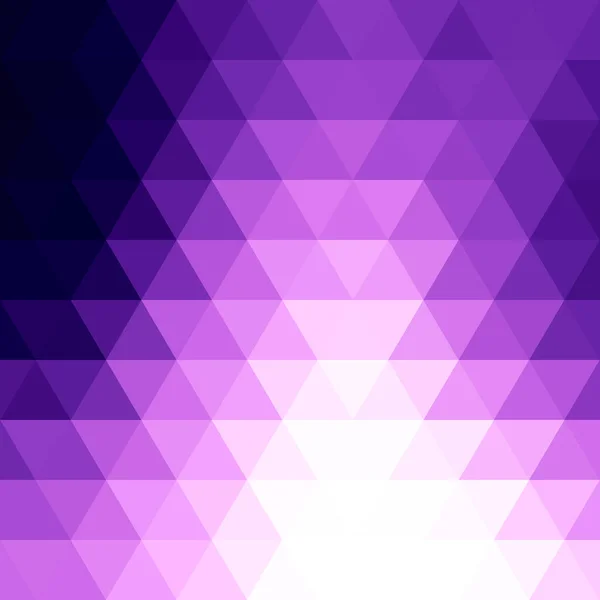 Μωβ Τρίγωνα Γεωμετρική Απεικόνιση Διανύσματος Αφηρημένο Σύγχρονο Φόντο — Διανυσματικό Αρχείο