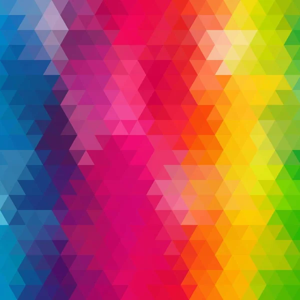 Farbe Dreieckigen Hintergrund Gestaltungselement Windgrafik — Stockvektor