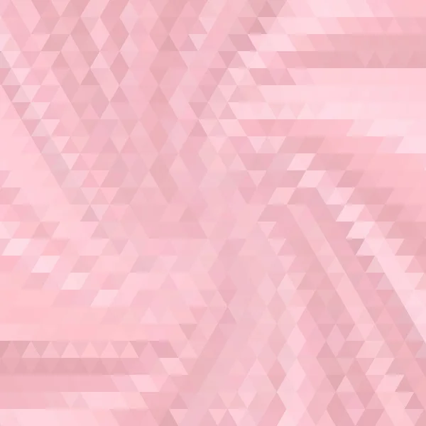 Illustration Vectorielle Abstraite Triangles Roses Modèle Présentation — Image vectorielle