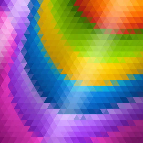 色彩斑斓的三角背景 矢量图形 设计要素 — 图库矢量图片