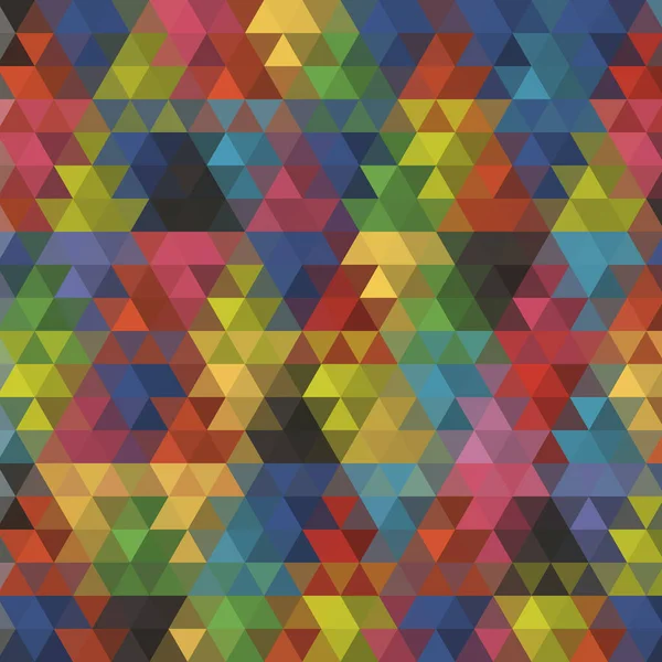 Abstraktion Bunten Hintergrund Aus Dreiecken Idee Für Ihr Design — Stockvektor