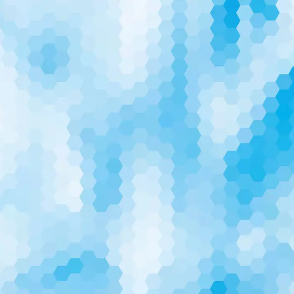 Coloré Bleu Couleur Géométrique Froissé Triangulaire Bas Poly Style Dégradé — Image vectorielle