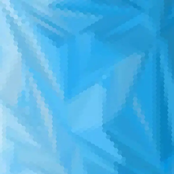 Blauer Netzmosaik Hintergrund Kreative Design Vorlagen — Stockvektor