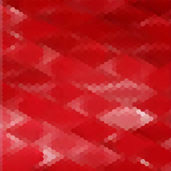 Hexagone Rouge Fond Géométrique Illustration Vectorielle Entièrement Modifiable Vous Pouvez — Image vectorielle