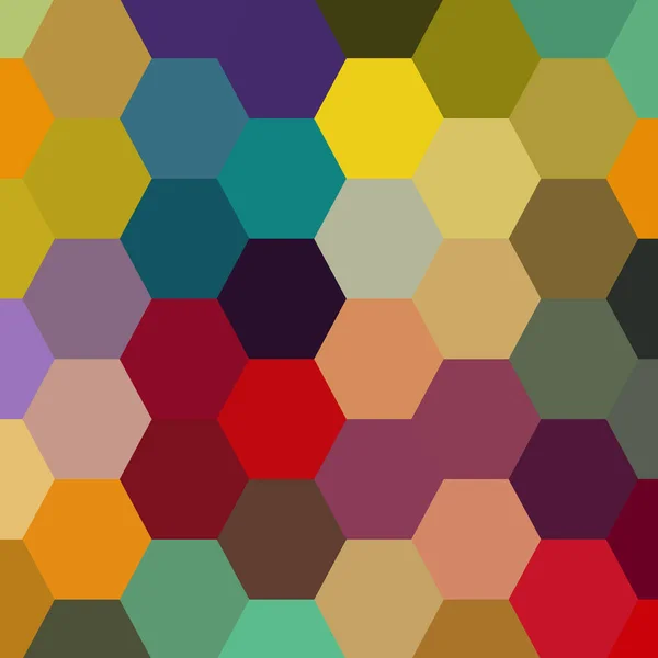 Geweldige Geometrische Achtergrond Met Kleurrijke Driehoeken — Stockvector