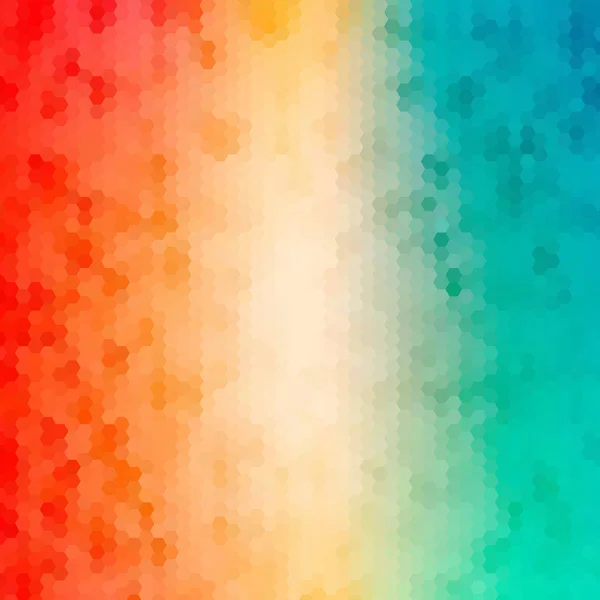 Arc Ciel Multicolore Bas Fond Poly Fond Vectoriel Aléatoire Abstrait — Image vectorielle