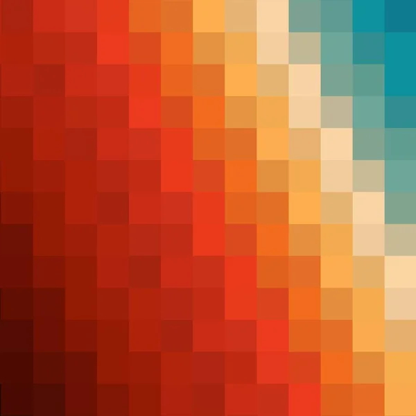 Fundo Geométrico Abstrato Constituído Por Triângulos Coloridos — Vetor de Stock