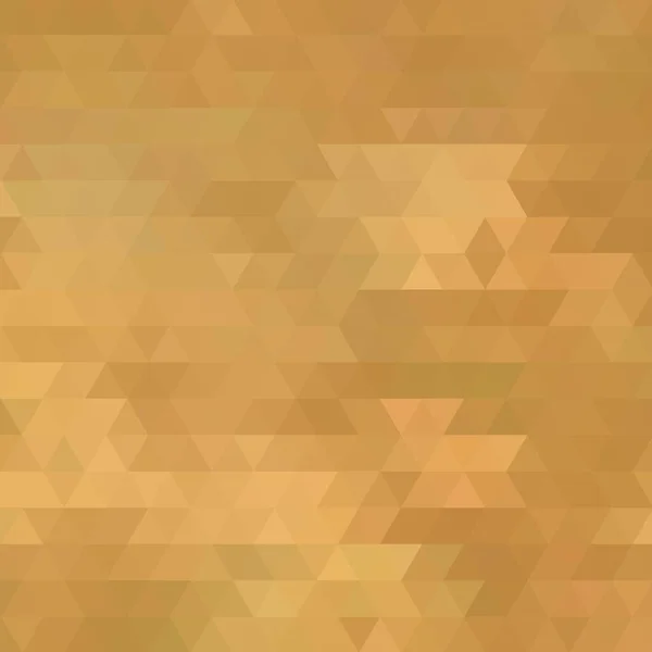 Gouden Driehoeken Vector Sjabloon Voor Reclame — Stockvector