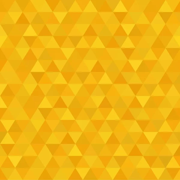 黄金の三角形の背景 バナー プレゼンテーション パンフレットなどの抽象ベクトル画像 — ストックベクタ