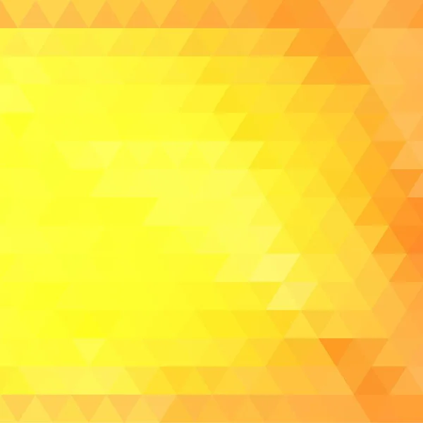 三角形から黄色の背景 バナー プレゼンテーションのための現代的なイメージを風 — ストックベクタ
