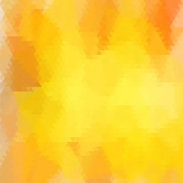 Oranje Driehoekige Achtergrond Presentatiesjabloon — Stockvector