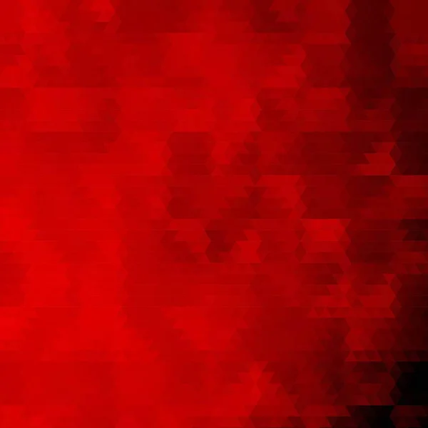 Fond Triangulaire Rouge Illustration Vectorielle Abstraite Élément Décoration — Image vectorielle