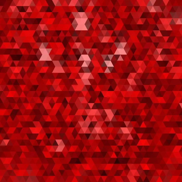 Fond Triangulaire Rouge Style Vectoriel Polygonal Modèle Présentation — Image vectorielle