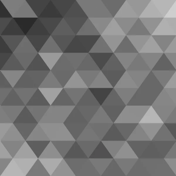 Fond Triangulaire Gris Élément Design Moderne Style Polygonal — Image vectorielle