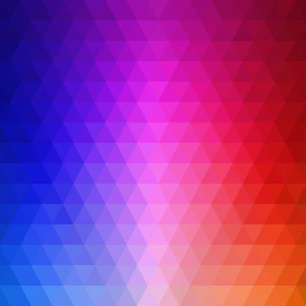 Vector Fondo Moderno Ilustración Geométrica Triángulos Multicolores — Vector de stock