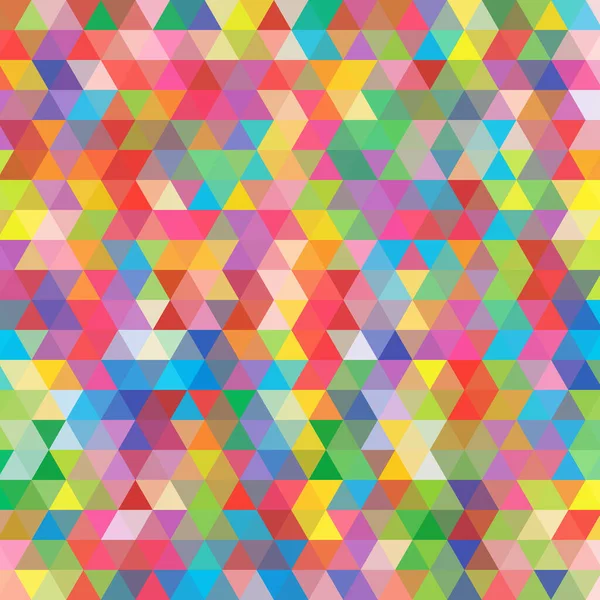 Super Stylové Geometrické Pozadí Barevné Trojúhelníky — Stockový vektor