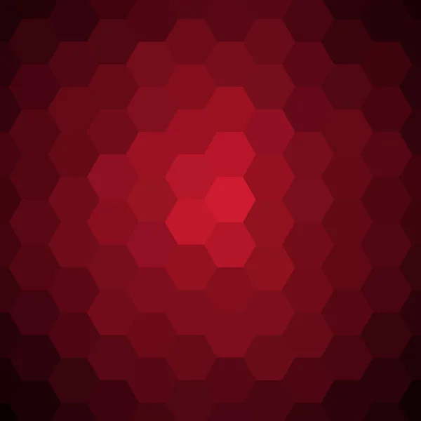 Fond Géométrique Abstrait Rouge Élément Design Modèle Présentation — Image vectorielle