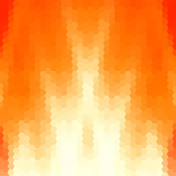Abstrakcyjny Żółty Kolor Pomarańczowy Sześciokąt Tło Wektor Wzór Geometryczny Gradientem — Wektor stockowy