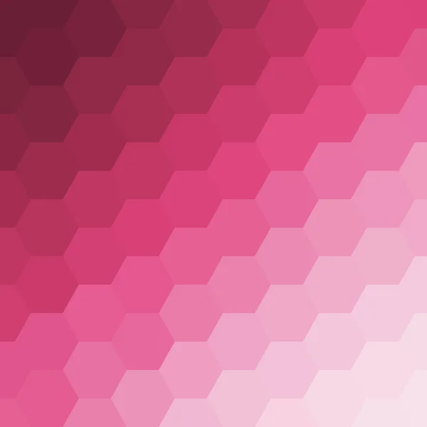 Рожевий Шестикутний Фон Багатокутний Стиль Сучасне Компонування Презентації — стоковий вектор