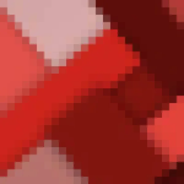 Roter Pixel Hintergrund Polygonaler Stil Vektorillustration — Stockvektor