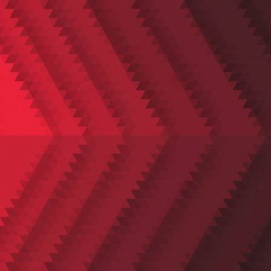 Soyut kırmızı vektör arkaplanı. Sunum şablonu. Dekor elemanı. Erigagonlar. çokgen biçimi.