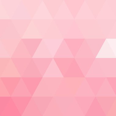 Vintage pembe vektör üçgenler arka plan dokulu