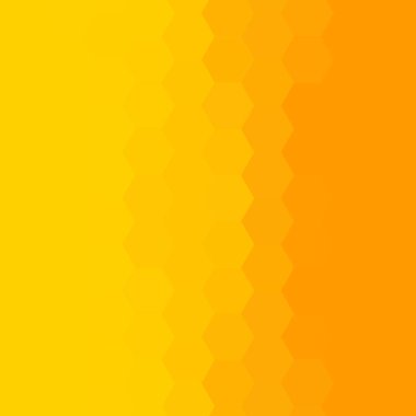 Sarı altıgen arka plan. Vektör illüstrasyonu.