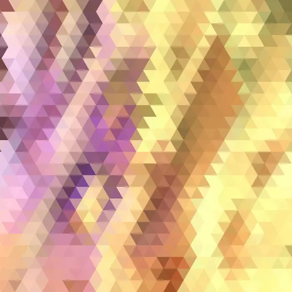 彩色三角形背景 矢量抽象几何模板用于表示 设计一个广告横幅 多角形风格 Mosaic — 图库矢量图片