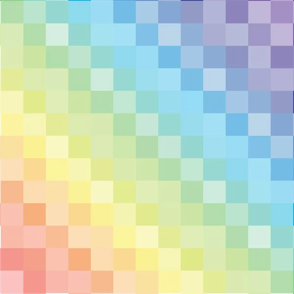 Sfondo Pixel Colorato Stile Poligonale Modello Vettoriale Una Presentazione — Vettoriale Stock