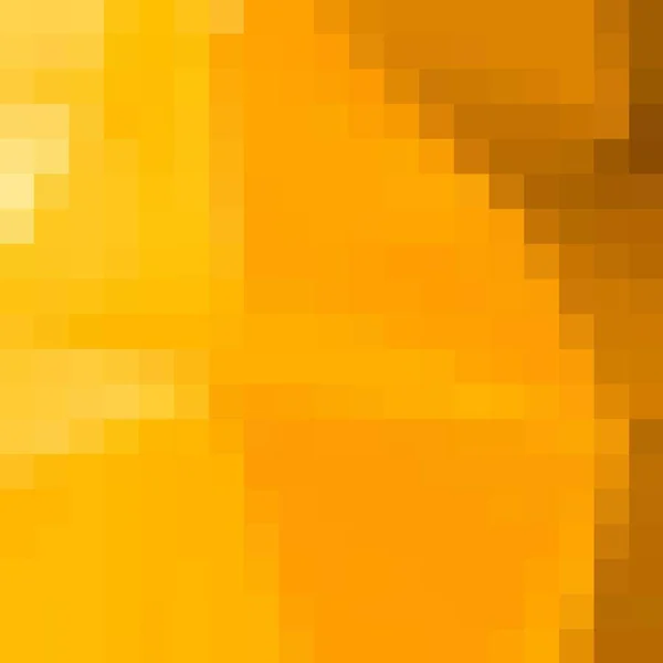 Żółte Abstrakcyjne Tło Wektora Mozaika Styl Wielokątny — Wektor stockowy