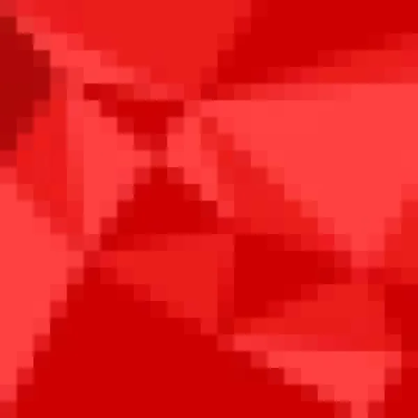 Pozadí Červených Pixelů Vektorový Polygonální Styl — Stockový vektor