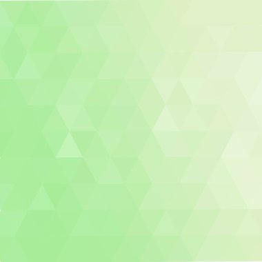 Yeşil soyut geometrik arka plan. Çokgen biçimi.