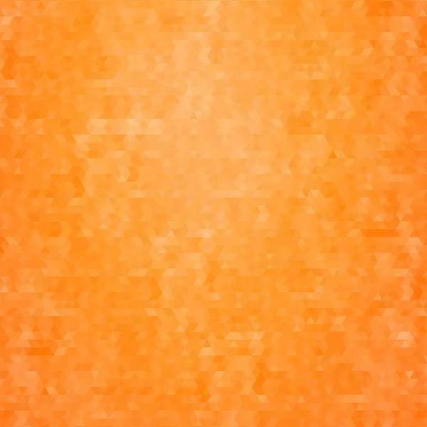Πορτοκαλί Τριγωνικό Αφηρημένο Φόντο Πρότυπο Παρουσίασης Πολυγωνικό Στυλ — Διανυσματικό Αρχείο