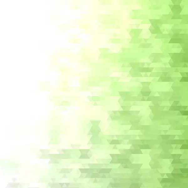 초록색 추상적 템플릿 폴리곤 스타일 — 스톡 벡터
