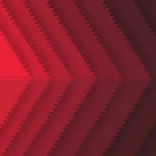 Fondo Abstracto Triangular Rojo Plantilla Presentación Estilo Poligonal — Archivo Imágenes Vectoriales