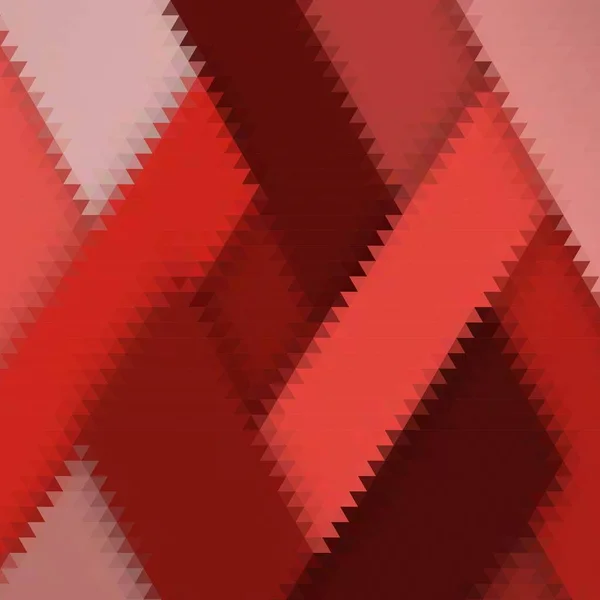 Roter Dreieckiger Hintergrund Vektorgrafiken Präsentationsvorlage — Stockvektor
