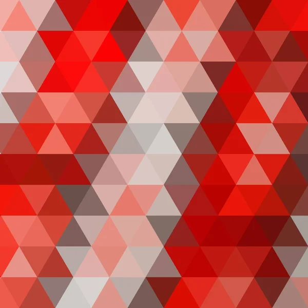 幾何学的画像 抽象的なベクトル背景 背景色 赤い三角形 — ストックベクタ